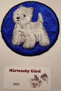 Patch 20057 West Highland White Terrier