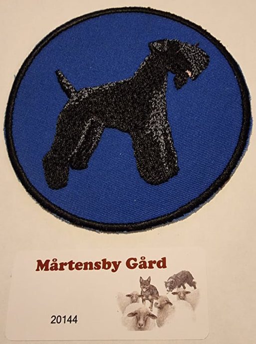 Patch 20144 Kerry Blue Terrier